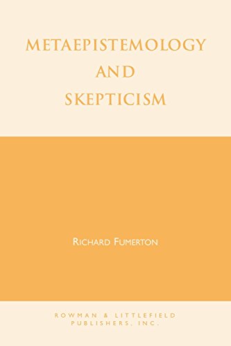 Metaepistemology and Skepticism: Studies in Epistemology and Cognitive Theory