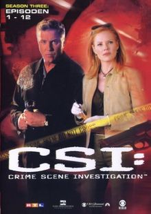 CSI: Crime Scene Investigation - Season 3.1 (Amaray) [3 DVDs]