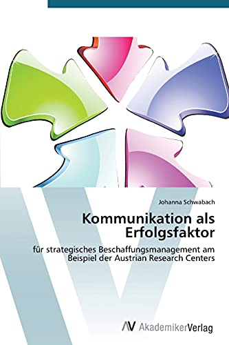 Kommunikation als Erfolgsfaktor: für strategisches Beschaffungsmanagement am Beispiel der Austrian Research Centers