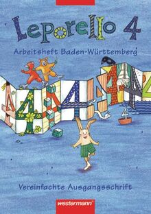 Leporello - Ausgabe für Baden-Württemberg: Leporello SprachLesebuch - Ausgabe Baden-Württemberg: Arbeitsheft 4 VA