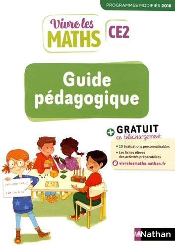Unbekannt Vivre Les Maths Ce2 : Guide Pédagogique : Programmes Modifiés 2018