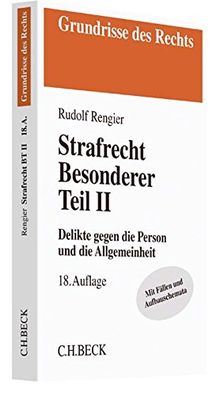 Strafrecht Besonderer Teil II: Delikte gegen die Person und die Allgemeinheit (Grundrisse des Rechts)