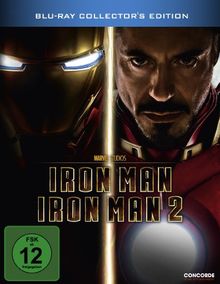 Iron Man 1+2 (Steelbook) [Blu-ray] | DVD | Zustand sehr gut