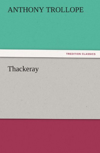 Thackeray (TREDITION CLASSICS)