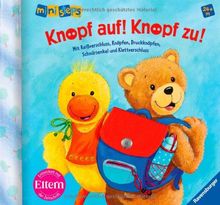 ministeps® Bücher: Knopf auf! Knopf zu!: Ab 24 Monaten