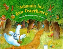 Amanda bei den Osterhasen