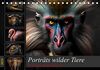 Porträts wilder Tiere (Tischkalender 2024 DIN A5 quer): Spektakuläre Bilder wunderschöner wilder Tiere (Monatskalender, 14 Seiten ) (CALVENDO Kunst)