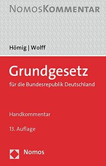 Grundgesetz für die Bundesrepublik Deutschland: Handkommentar
