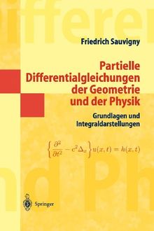 Partielle Differentialgleichungen der Geometrie und der Physik 1: Grundlagen und Integraldarstellungen (Springer-Lehrbuch Masterclass) (German Edition)