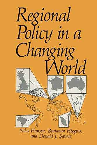 Regional Policy in a Changing World (Environment, Development and Public Policy: Cities and Development)