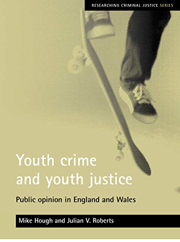 Youth crime and youth justice: Public Opinion In England And Wales (Researching Criminal Justice)