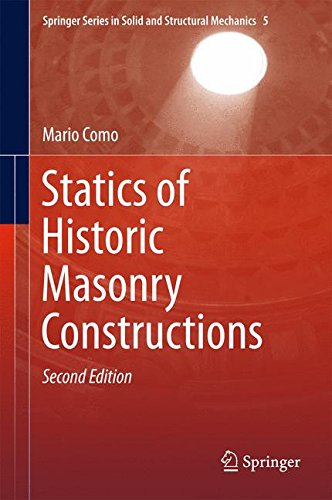 Statics of Historic Masonry Constructions (Springer Series in Solid and Structural Mechanics)