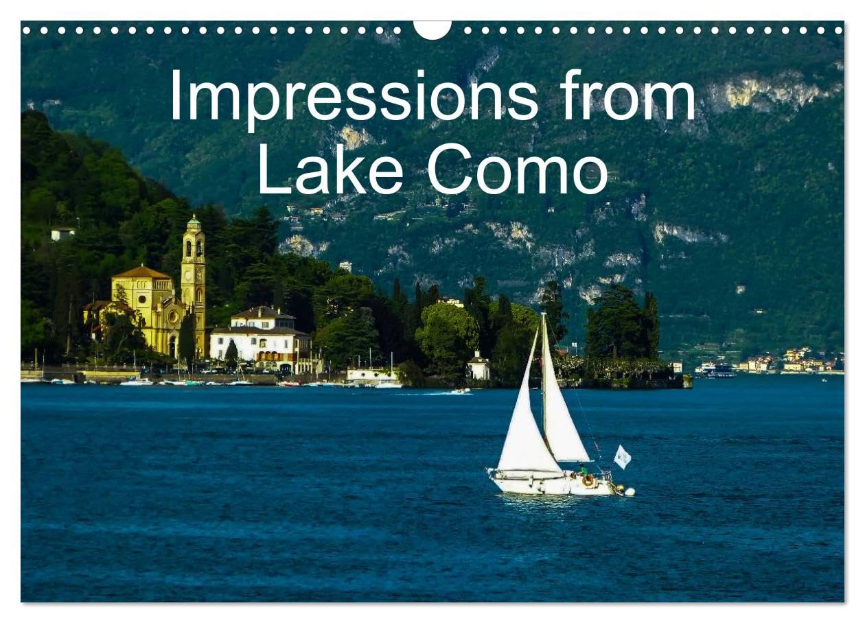 Impressions from Lake Como / UK-Version (Wall Calendar 2026 DIN A3 landscape), CALVENDO 12 Month Wall Calendar: Impressions from Lake Como