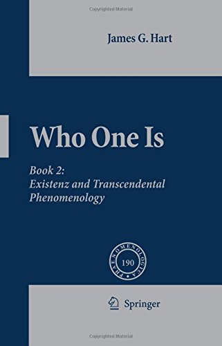 Who One Is: Book 2: Existenz and Transcendental Phenomenology (Phaenomenologica)