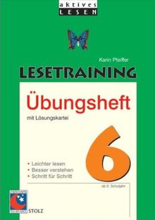 Lesetraining Übungsheft 6