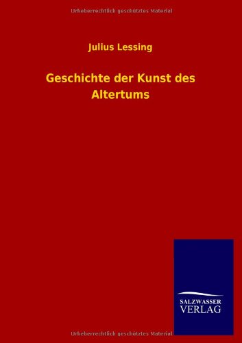 Geschichte der Kunst des Altertums