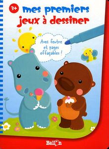 MES PREMIERS JEUX A DESSINER 3 (-)