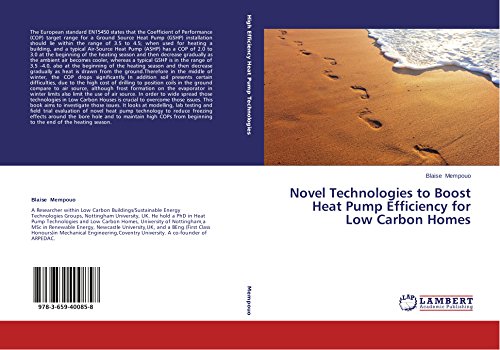 Novel Technologies to Boost Heat Pump Efficiency for Low Carbon Homes
