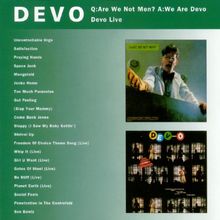 Q: Are We Not Men? A: We Are Devo / Devo Live von Devo | CD | Zustand gut