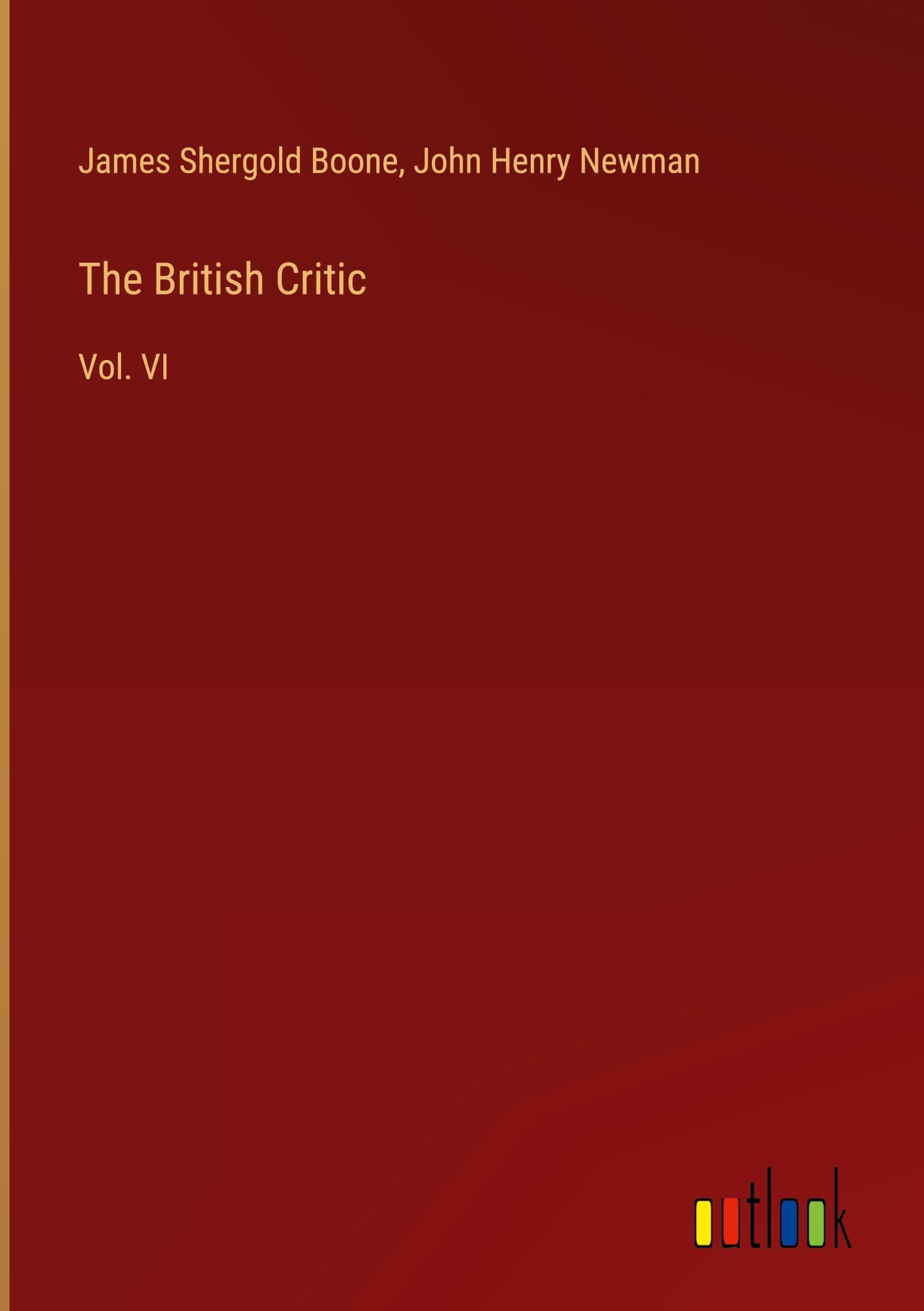 The British Critic: Vol. VI