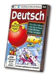 Deutsch - PC-lernsoftware für die 3. & 4. Klasse