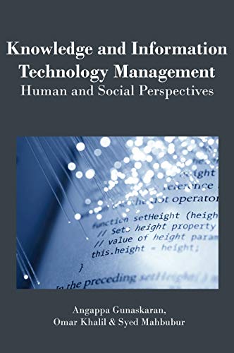 Knowledge and Information Technology Management: Human and Social Perspectives