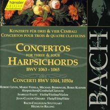 Edition Bachakademie Vol.130 (Cembalokonzerte Bwv 1063-65 & Tripelkonzert & Brandenburgisches Konzert Nr.5 )