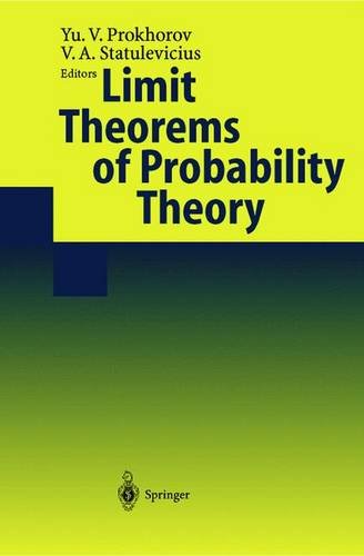Limit Theorems of Probability Theory (Encyclopaedia of Mathematical Sciences)