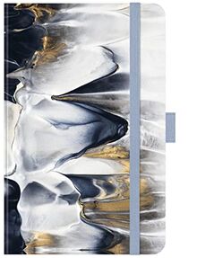 Premium Timer Small "Abstract Flow" 2024: Buchkalender - Terminplaner mit hochwertiger Folienveredelung und Prägung. 9 x 14 cm