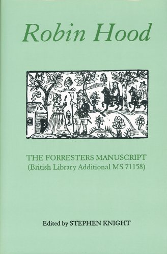 Robin Hood: The Forresters Manuscript (British Library Additional MS 71158)