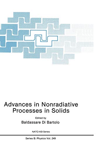 Advances in Nonradiative Processes in Solids (Nato Science Series B:, 249, Band 249)