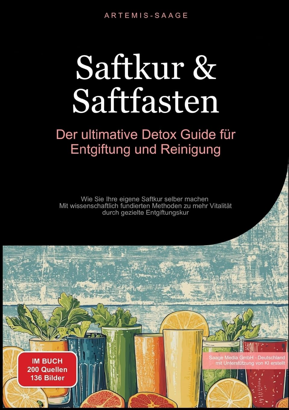 Saftkur & Saftfasten: Der ultimative Detox-Guide für Entgiftung und Reinigung: Wie Sie Ihre eigene Saftkur selber machen - Mit wissenschaftlich ... mehr Vitalität durch gezielte Entgiftungskur