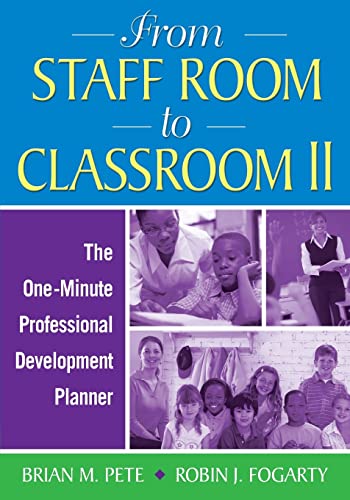 From Staff Room to Classroom II: The One-Minute Professional Development Planner