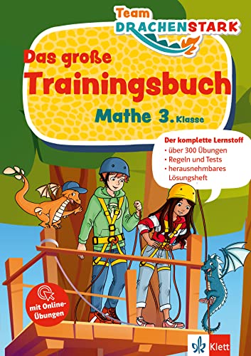 Team Drachenstark   Klett Team Drachenstark Das große Trainingsbuch Mathe 3 Klasse Kartoniert (TB)