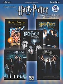 Harry Potter Movies 1-5, w. Audio-CD, for Clarinet (Harry Potter Instrumental Solos (Movies 1-5): Level 2-3)