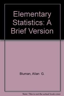 Elementary Statistics: A Brief Version