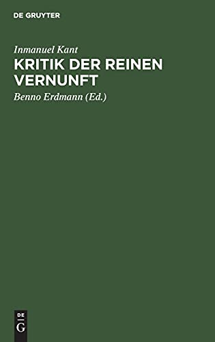 Kritik der reinen Vernunft