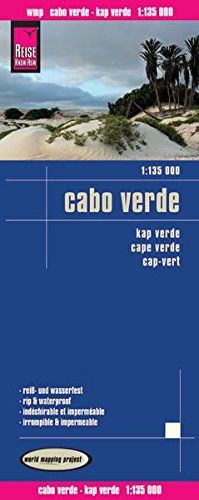 Reise Know-How Landkarte Cabo Verde (1:135.000): world mapping project