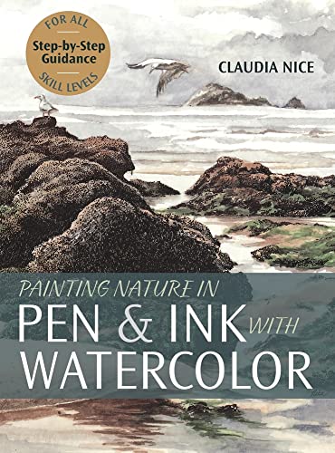 Claudia Nice Painting Nature In Pen & Ink With Watercolor