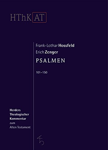 Herders Theologischer Kommentar zum Alten Testament   Psalmen 101-150 - Frank-Lothar Hossfeld Erich Zenger Gebunden
