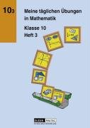 Meine täglichen Übungen in Mathematik   Meine täglichen Übungen in Mathematik - 10 SchuljahrH3 - Günter Liesenberg Karlheinz Lehmann Geheftet