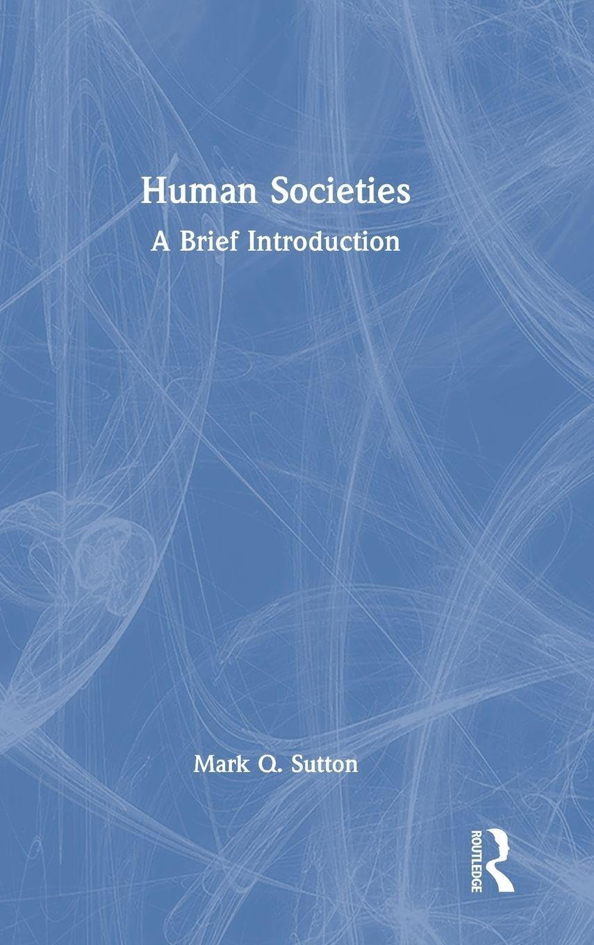 Human Societies: A Brief Introduction