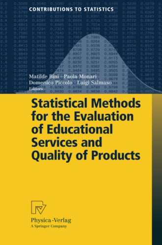 Statistical Methods for the Evaluation of Educational Services and Quality of Products (Contributions to Statistics)