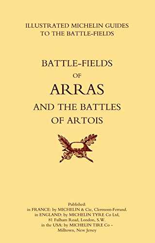 Michelin Michelin Battle-Fields Of Arras And The Battles Of Artois