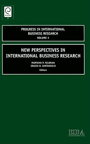 New Perspectives in International Business Research (Progress in International Business Research, 3, Band 3)