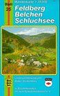 Topographische Sonderkarten Baden-Württemberg, Bl.25, Feldberg, Belchen, Schluchsee
