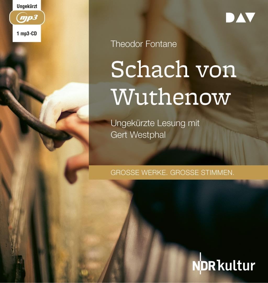 Schach von Wuthenow: Ungekürzte Lesung mit Gert Westphal (1 mp3-CD)