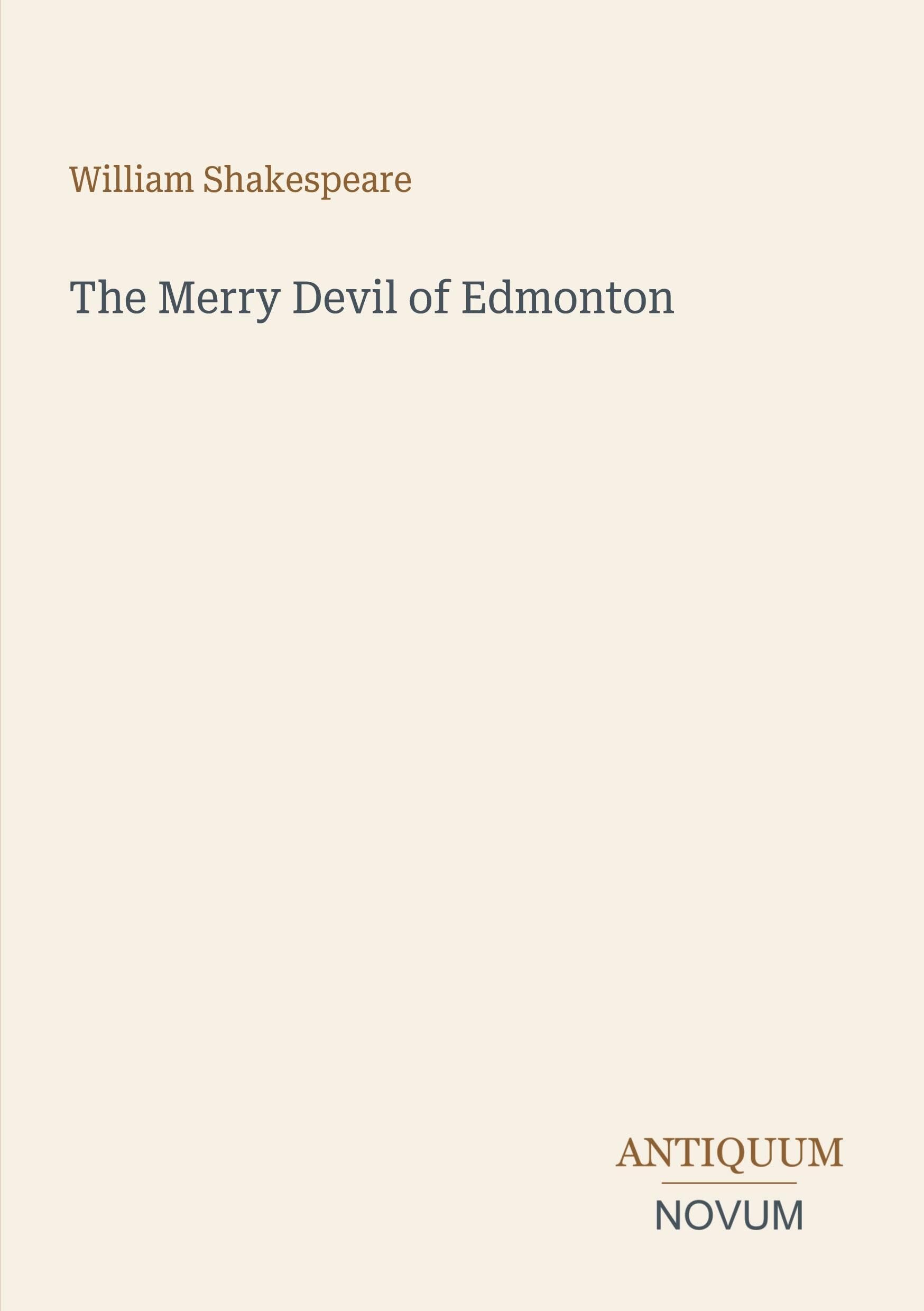 The Merry Devil of Edmonton