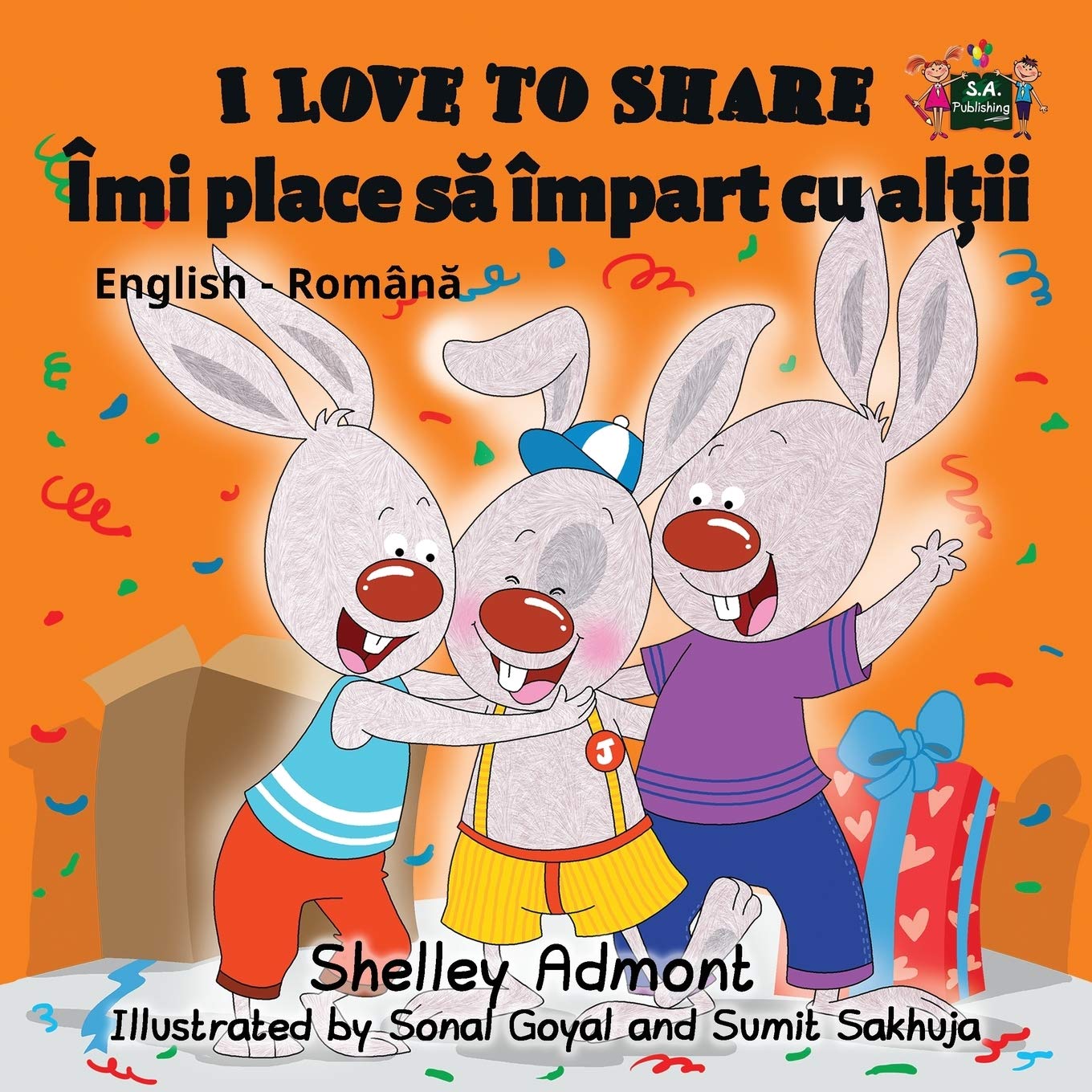 I Love to Share (romanian childrens books, romanian kids books): English Romanian, romanian books for kids: English Romanian Bilingual Edition (English Romanian Bilingual Collection, Band 6)