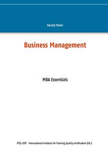 Business Management: MBA Essentials